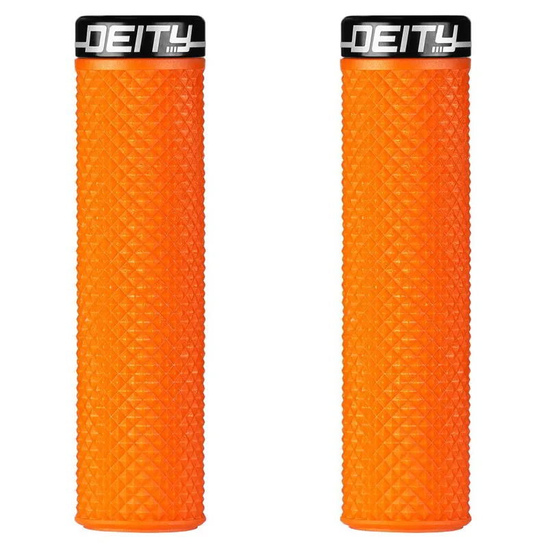 Deity Supracush Grips in Orange