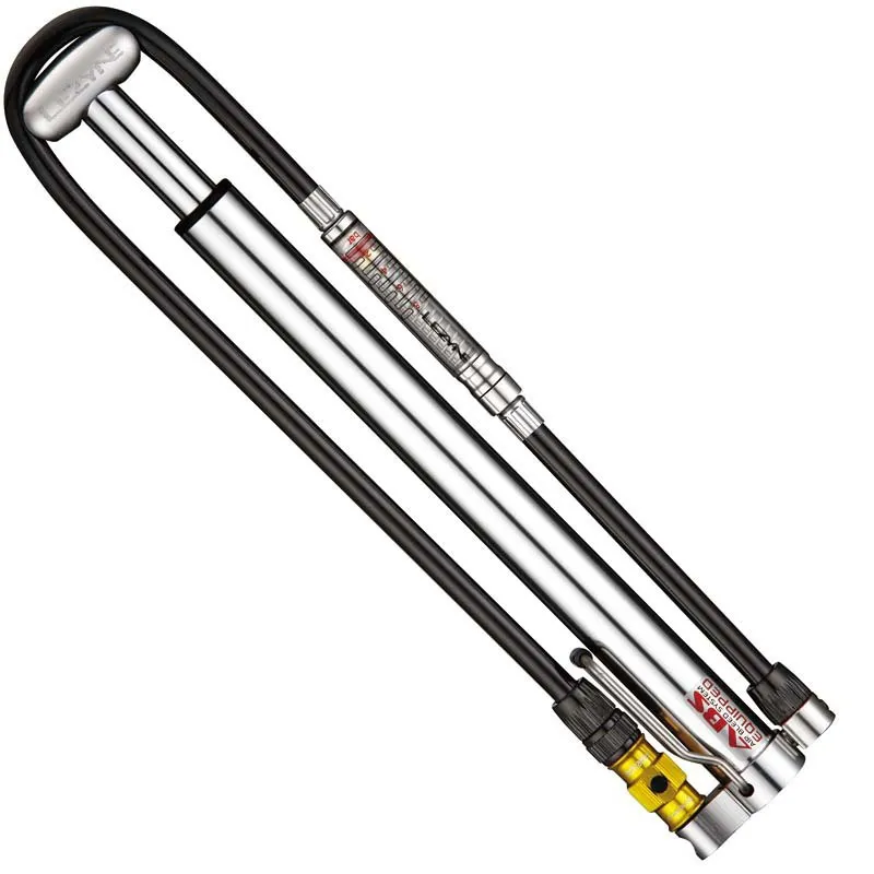 Lezyne Micro High Pressure Compact Track Pump in Silver