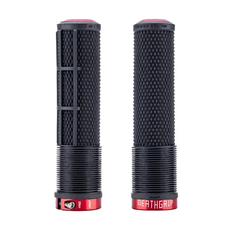 DMR DeathGrip 2 Flangeless Thick Race Handlebar Grips in Black