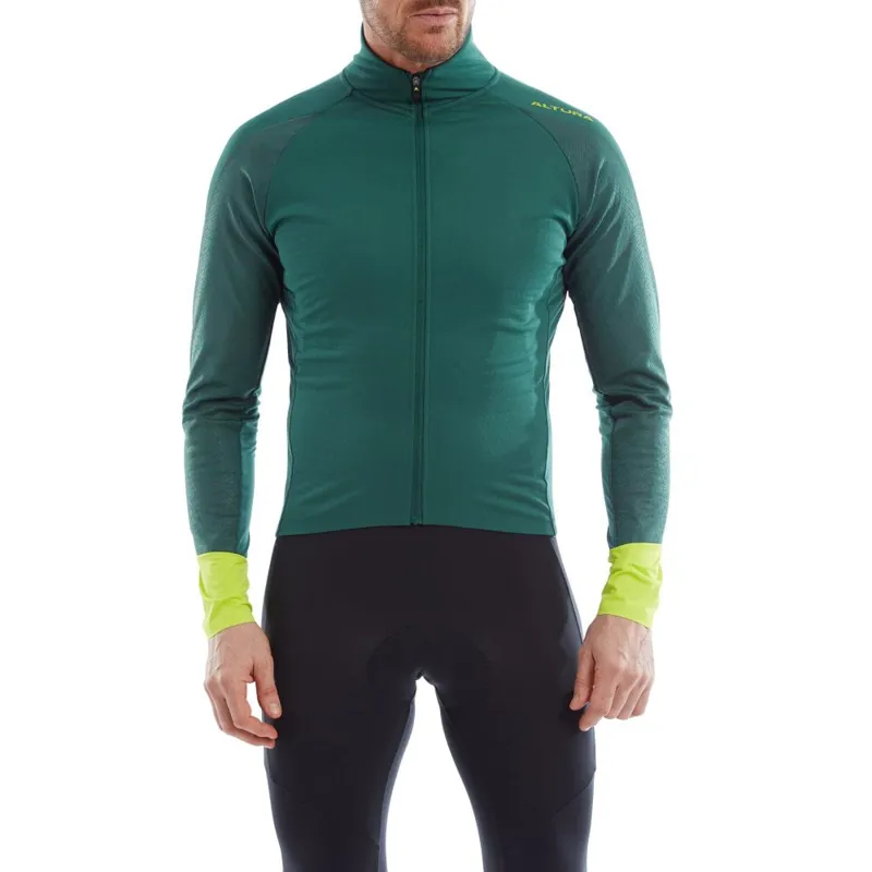 Altura Endurance Mistral Softshell Cycling Jacket in Green