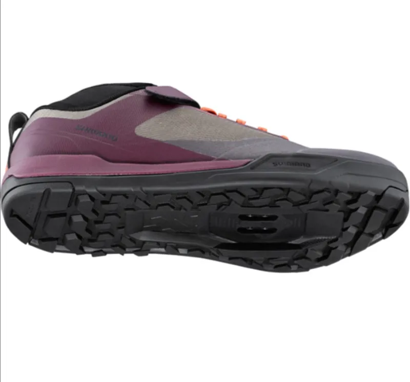  Shimano AM702W Women's Mountain Bike SPD Shoes Grey-1
