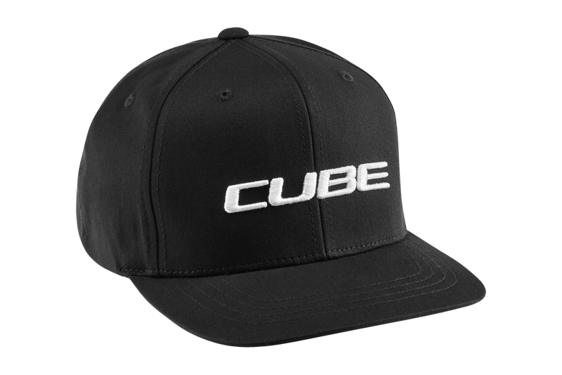 Cube 6 Panel Classic Cap in Black