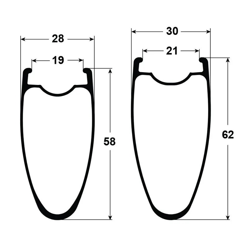 Reynolds - Wheelset - ARX 58/62x TL - DISC - HG Carbon 700c-3