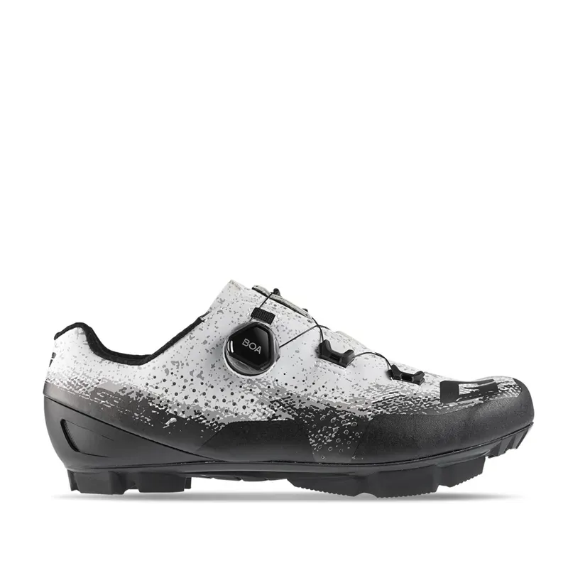 Gaerne Lampo Road MTB Shoes 2025: WHITE/BLACK