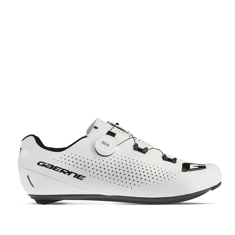 Gaerne G Tuono Road Cycling Shoes 2025: MATT WHITE