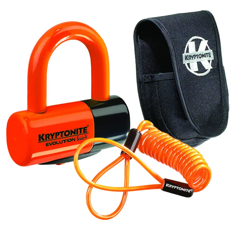 Kryptonite Evolution S4 Disc Lock for motorbikes and scooters