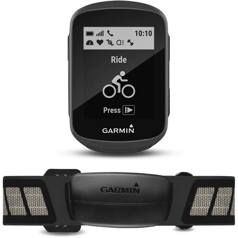 Garmin Edge 130 GPS Computer with Heart Rate Monitor