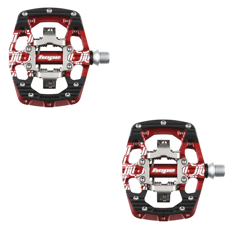 Hope Union Pedals - Pair - Red-6