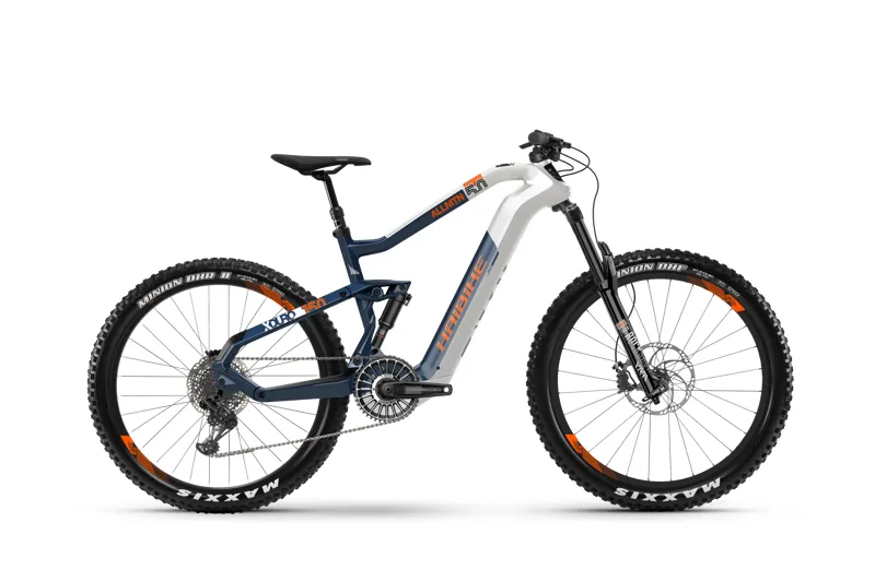 Haibike Xduro Allmtn 5.0 Mens FS Electric Mountain Bike in B