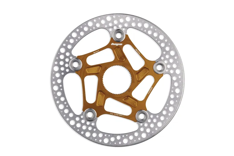 Hope RX Centre Lock Disc Rotor - 160mm - Orange centrelock