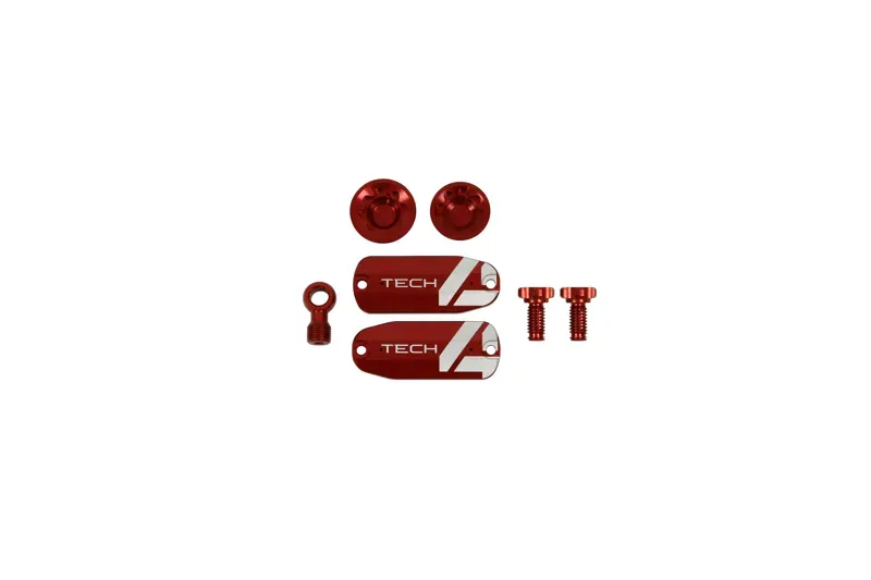 Tech 4 v4 Brake Custom Kit - Pair - Red