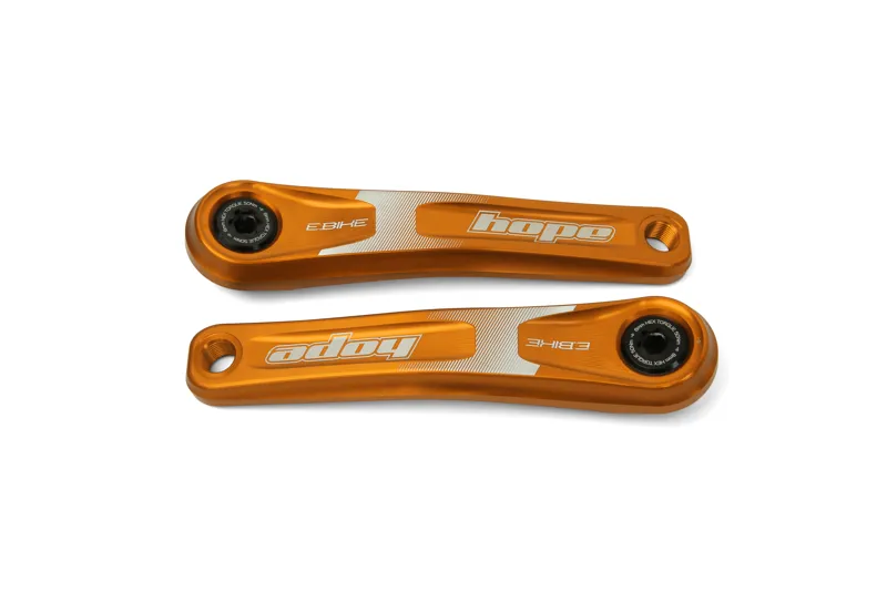Hope E-Bike 165mm Crankset in Orange