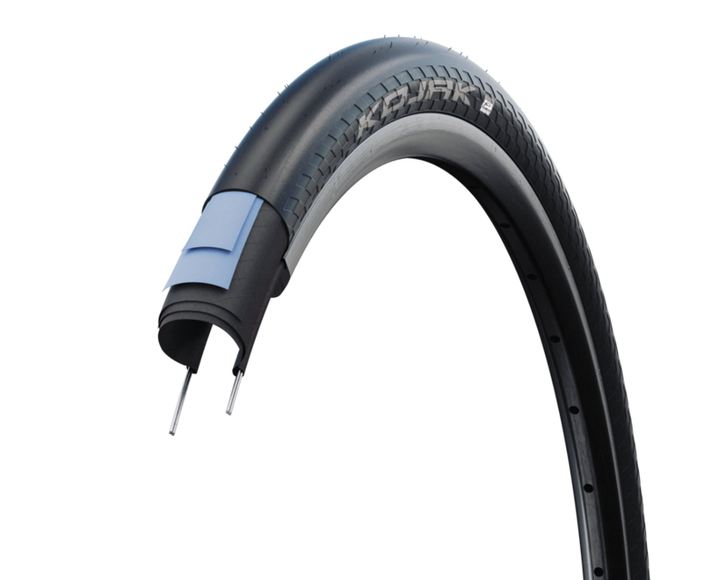 Schwalbe Kojak Perf. RaceGuard SpeedGrip Cmpd. Rigid Tyre in Black-1