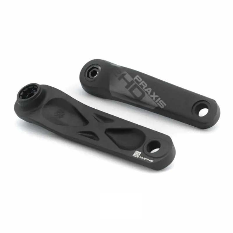 Praxis Works ISIS Fit HD Alloy 16 eCrank Set in Black