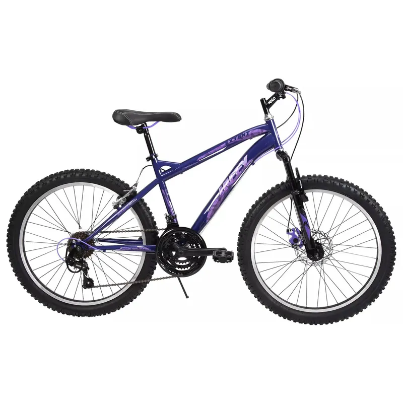 Huffy Extent 24-inch Kids Mountain Bike in Midnight Purple
