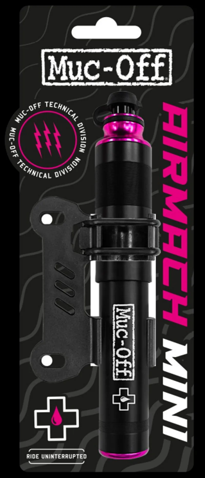 マックオフ Muc-off AIRMACH MINI PUMP AirMach Carbon Pump | Muc-Off USA