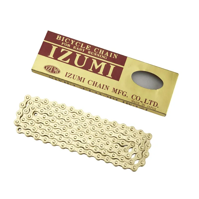 Izumi 1/8 Standard Track Fixed Chain in Gold