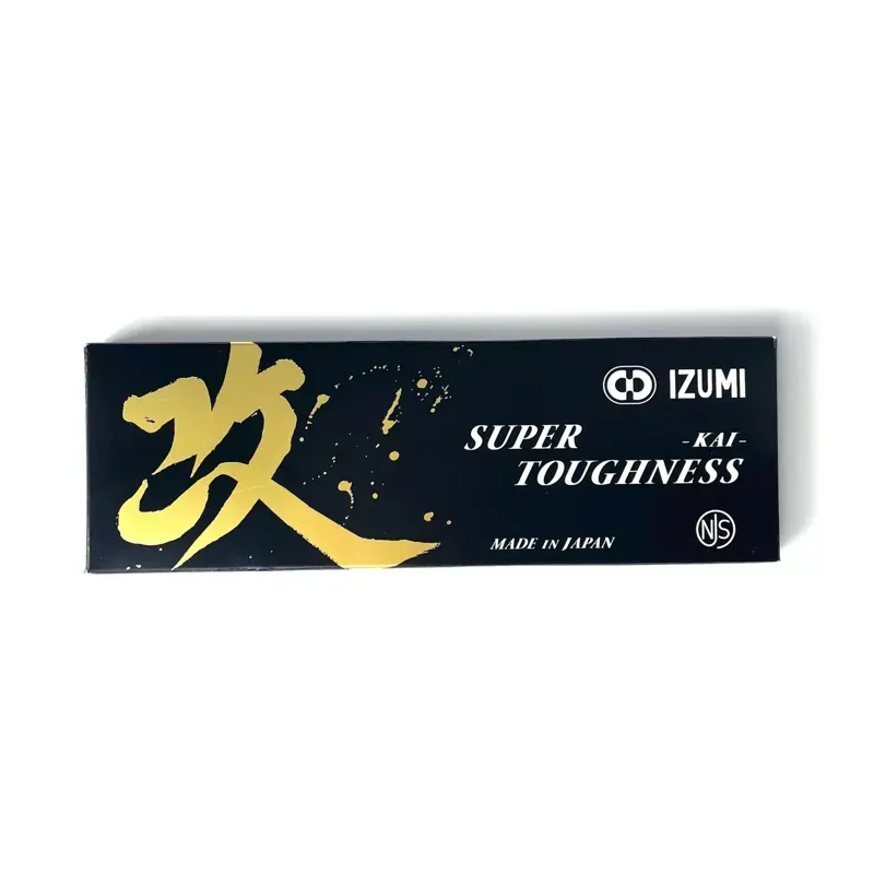 Izumi Super Toughness Kai 1/8-inch 106-link Chain in Silver-2