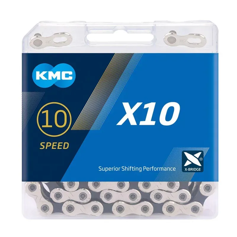 KMC X10 114 Link 10-Speed Chain in Black