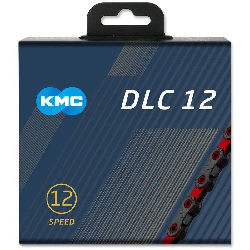 KMC X12 DLC 126L Chain in Red