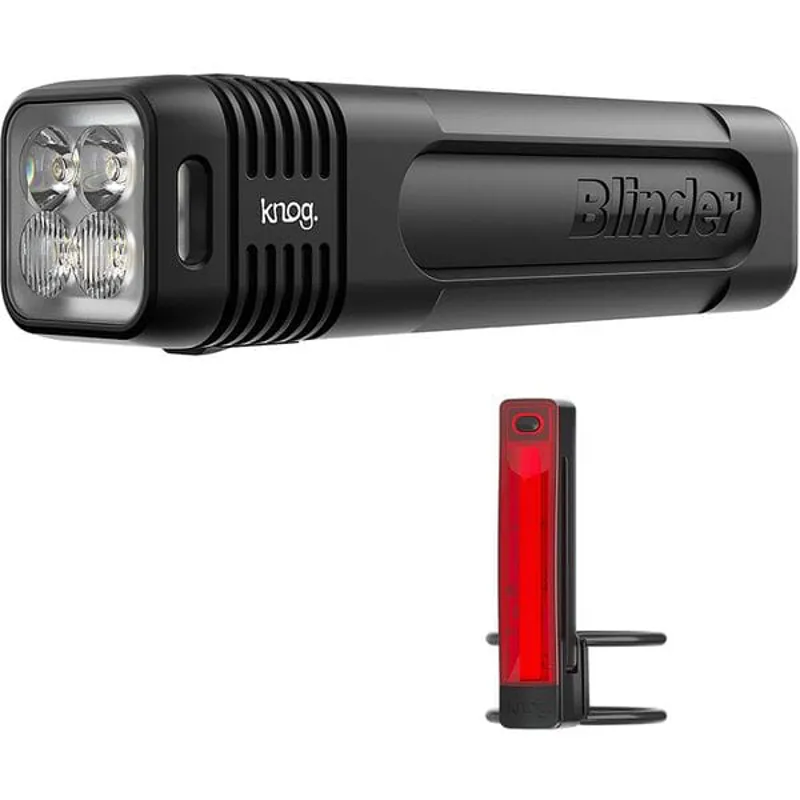 KNOG LIGHT Blinder Pro 600 Lumens Plus 20 Lumens Black twin pack