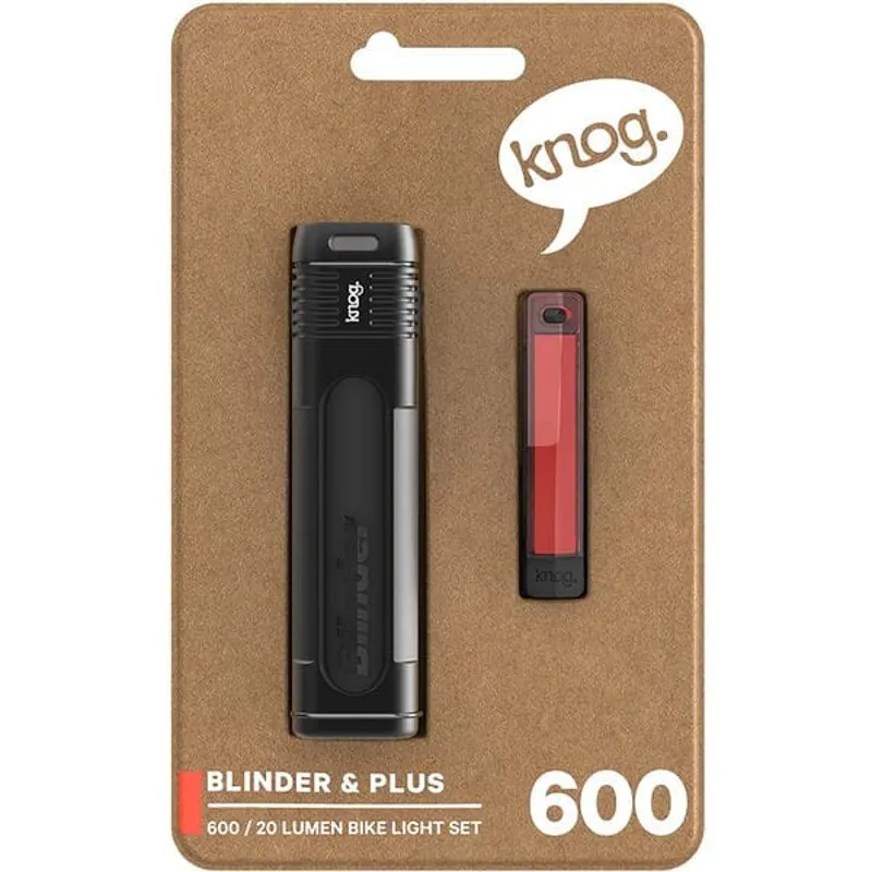 KNOG LIGHT Blinder Pro 600 Lumens Plus 20 Lumens Black twin pack-3