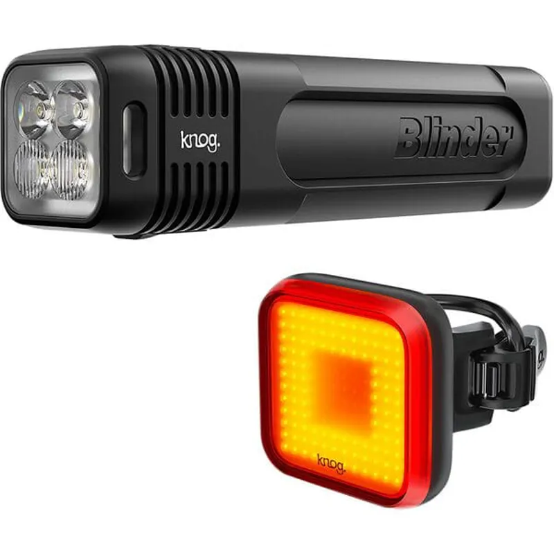 KNOG LIGHT Front Blinder Pro 900 and Rear Blinder 100 in Black Light Set 