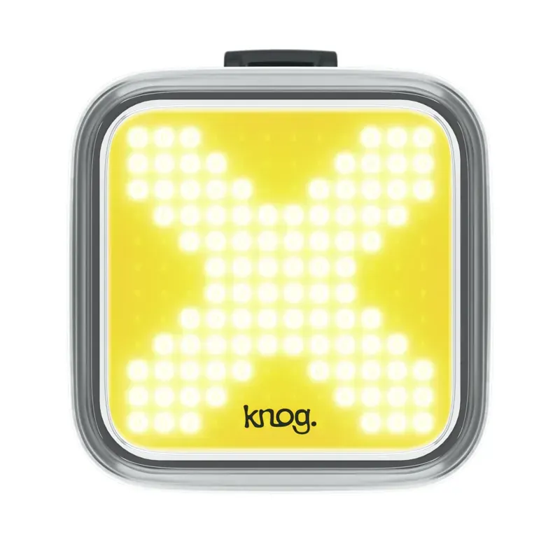 Knog Blinder Front Bike Light in Silver-3