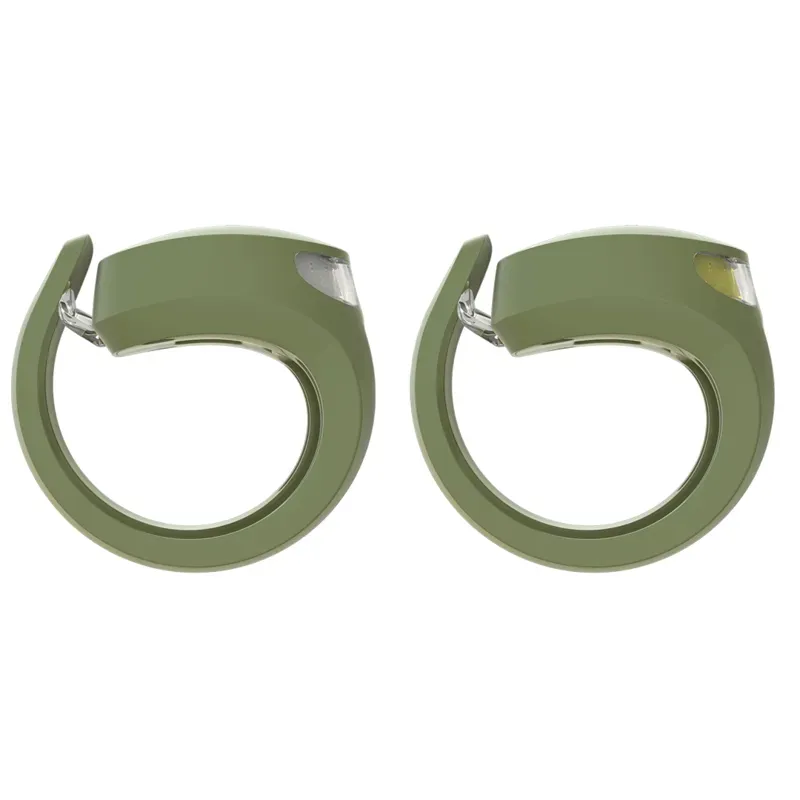 Knog Frog V3 Light Twin Pack in Army Jacket Green-3