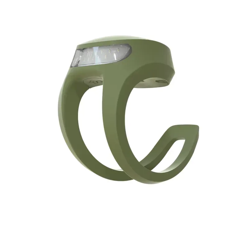 Knog Frog V3 Rear Light in Army Jacket Green-1