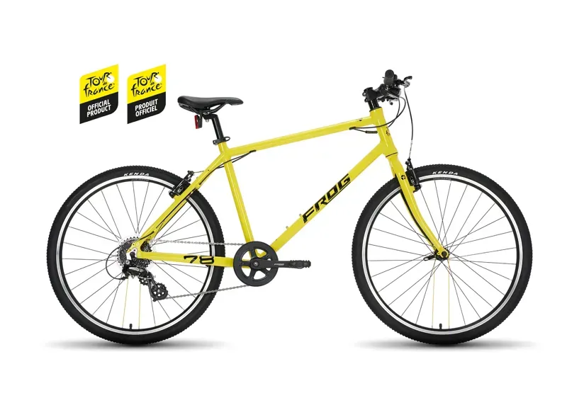 Frog Bikes Frog 78 Hybrid Bike In Yellow TDF