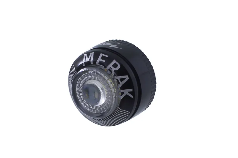 Moon Merak Front Bike Light In Silver