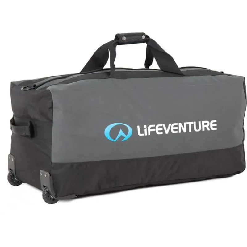 Lifeventure Expedition 120l Wheeled Duffle Bag in Black