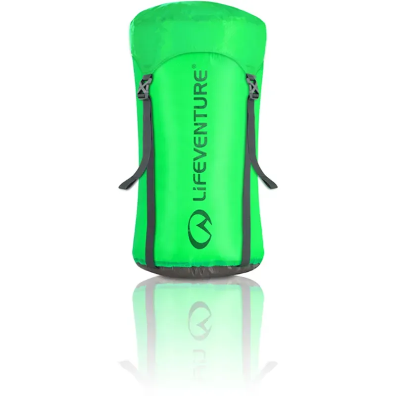 Lifeventure Ultralight 15l Compression Sack in Green