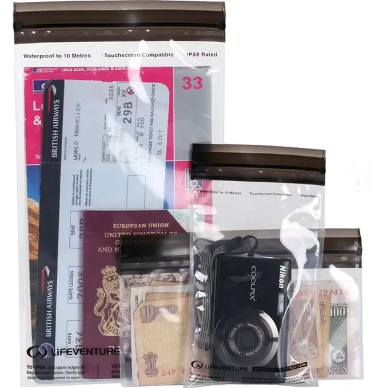 Lifeventure DriStore Waterproof Valuables Case in Clear