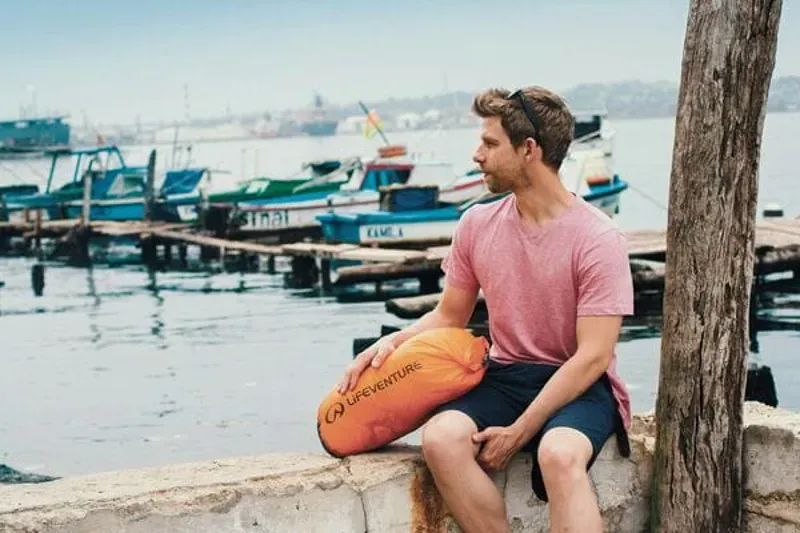 Lifeventure Bags LV Ultralight Dry Bag Orange 15 litres -2