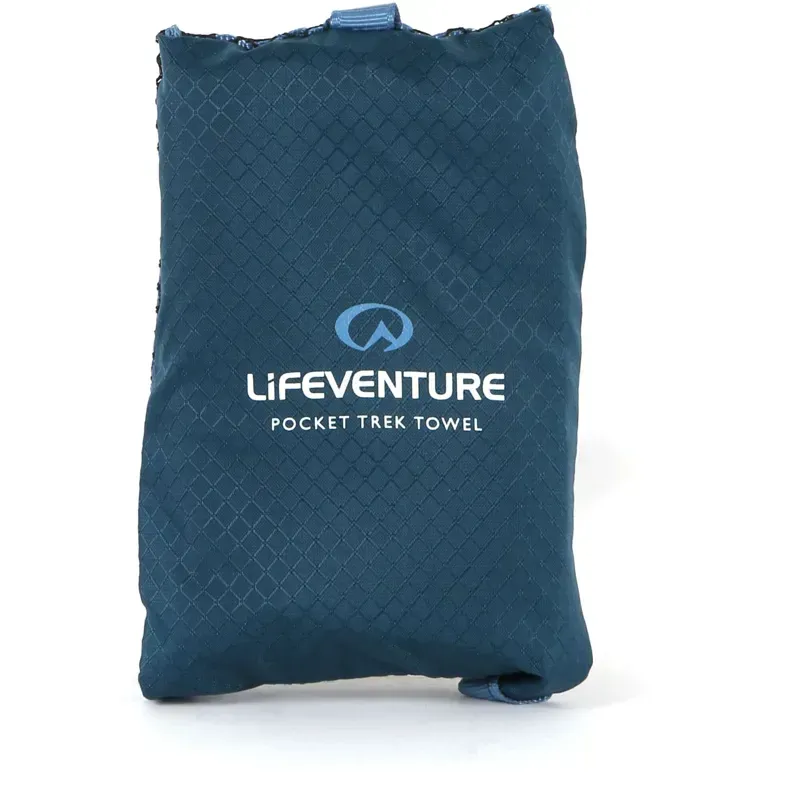 Lifeventure Softfibre Trek Giant Towel in Navy Blue-3