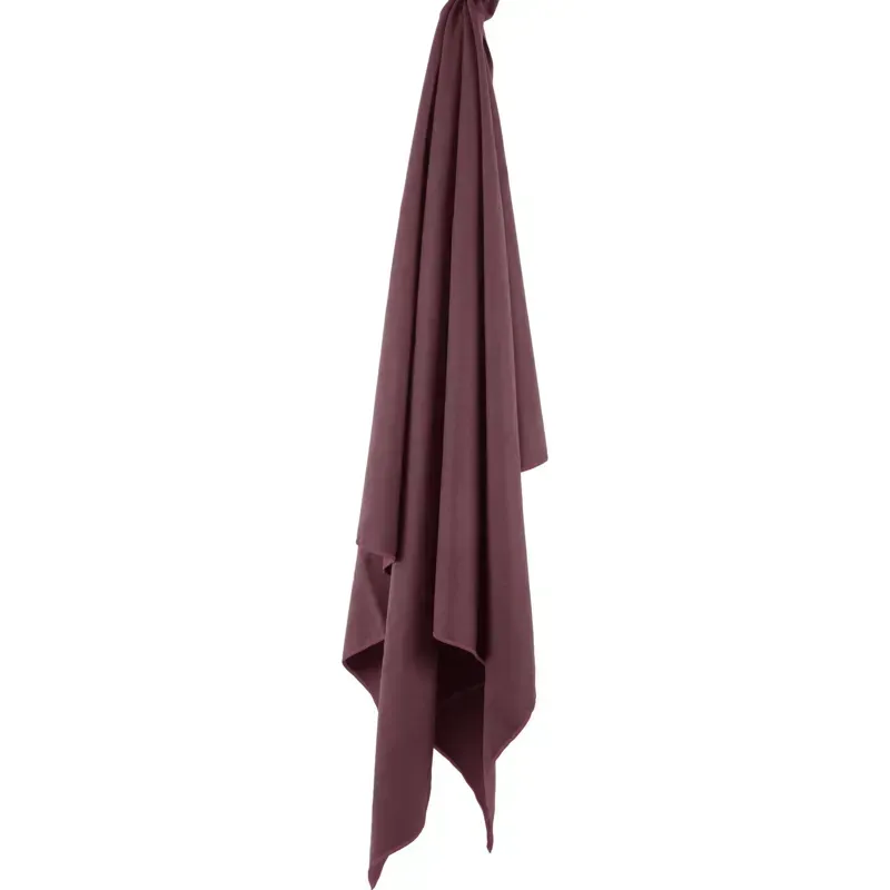 Lifeventure Softfibre Trek Large Towel in Blackcurrant