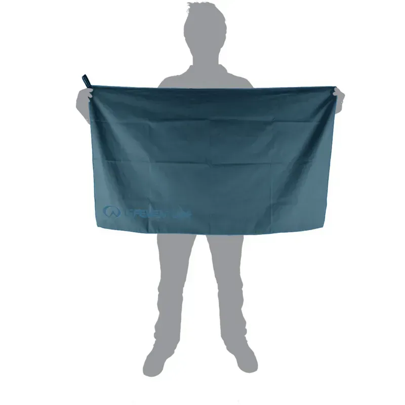 Lifeventure Softfibre Trek Large Towel in Navy Blue-1