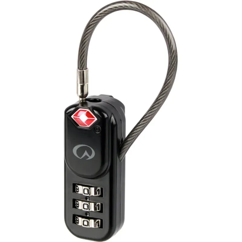 Lifeventure TSA Zipper Lock in Black