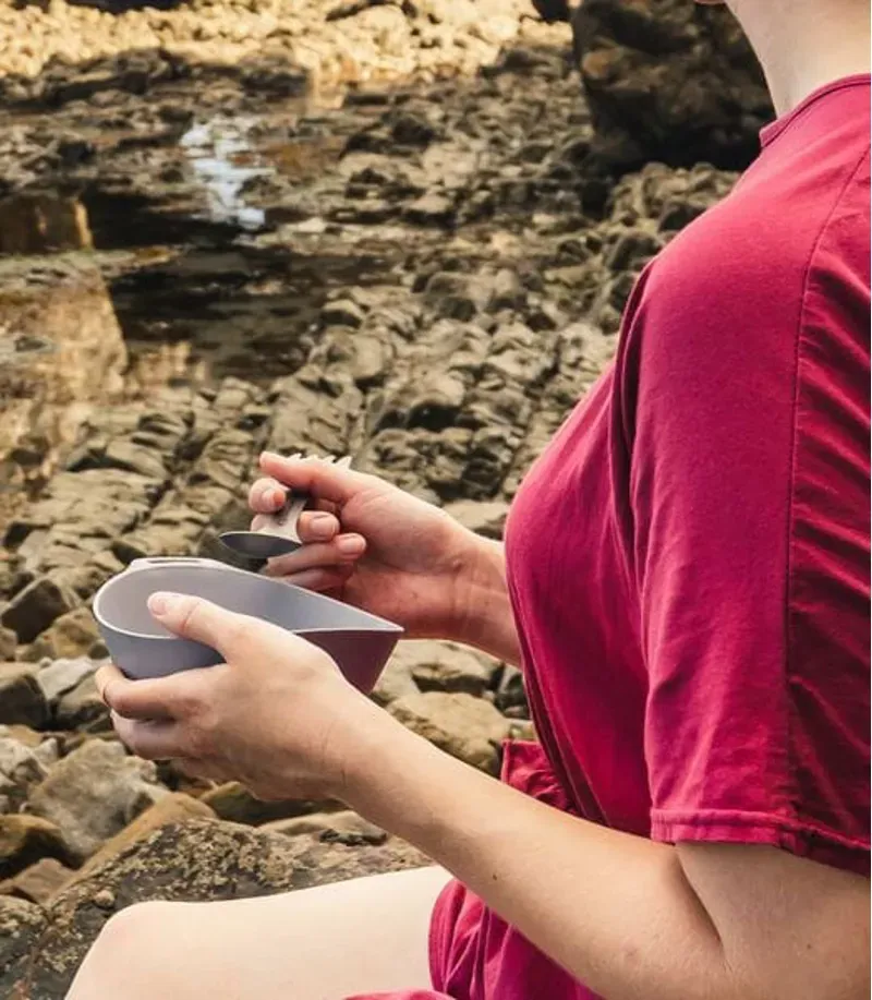 Lifeventure Superlight Titanium Spork Matt Silver/ Titanium one size-3