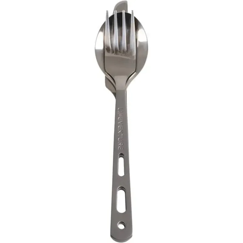 Lifeventure COOKWEAR LV Titanium KFS Matt Silver/ Titanium one size-2