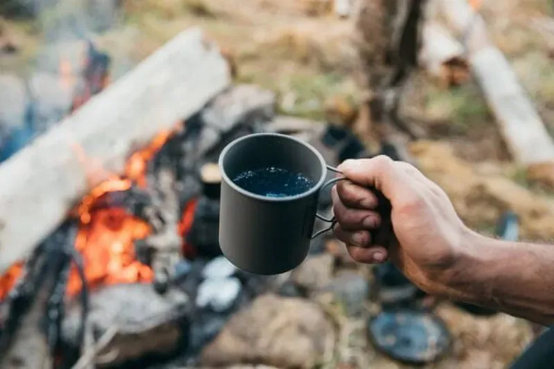 Lifeventure COOKWEAR Titanium Mug Matt Silver/ Titanium one size-1