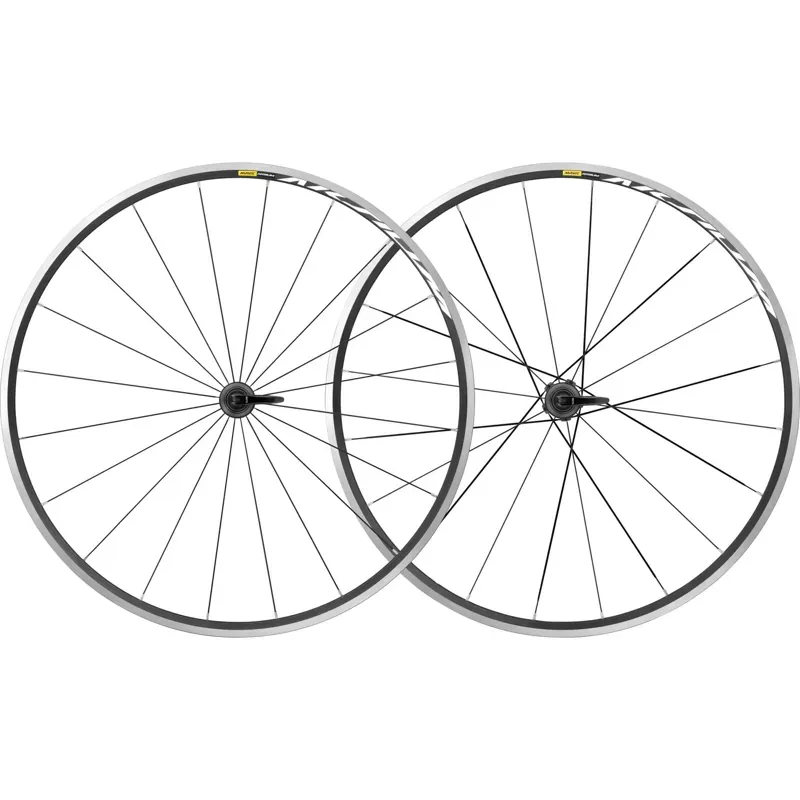 Mavic Aksium Rim Brake Wheels Black-2
