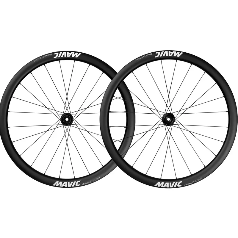 Mavic Cosmic S 42 Disc Wheels Black