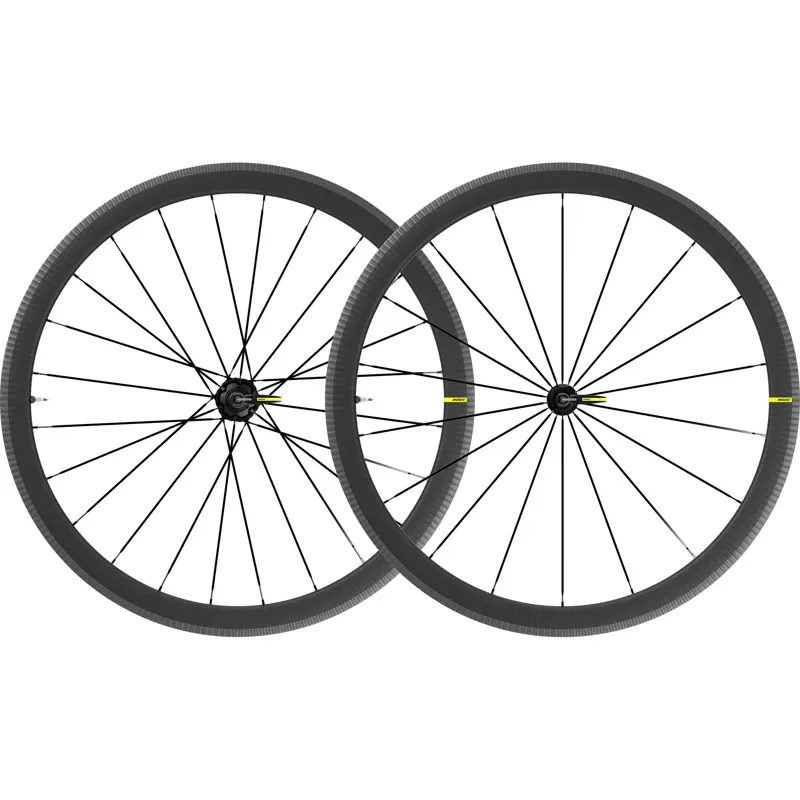 Mavic Cosmic SL 40 Black Wheels 