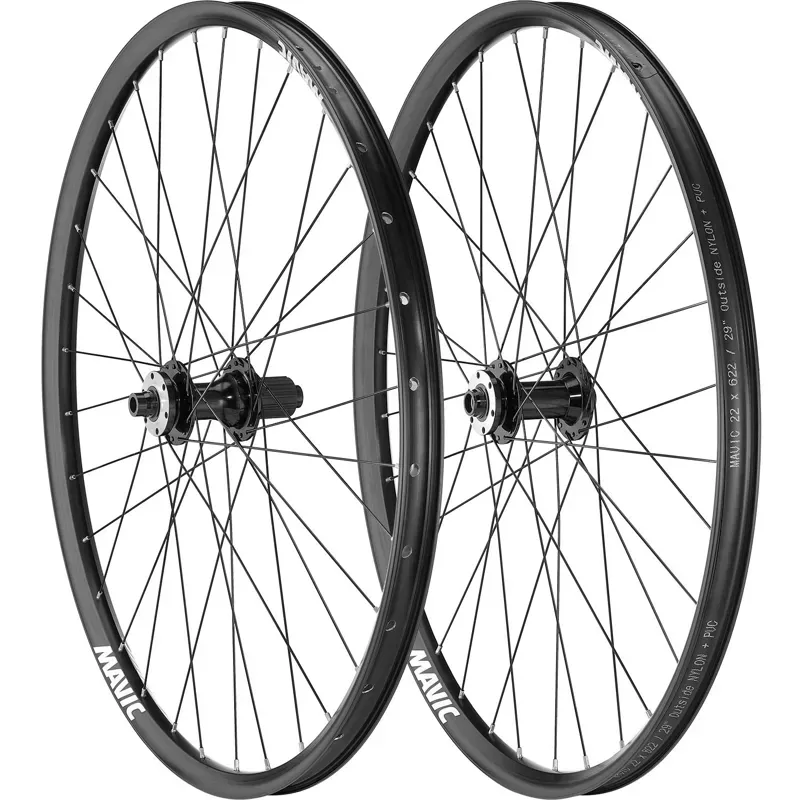 Mavic E-Access XR27 29 Centre Lock Disc Wheels in Black-1