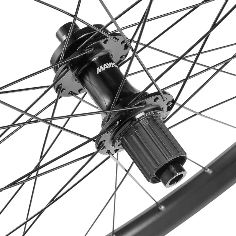 Mavic E-Access XR27 27.5 Centre Lock QR Disc Wheels in Black-5