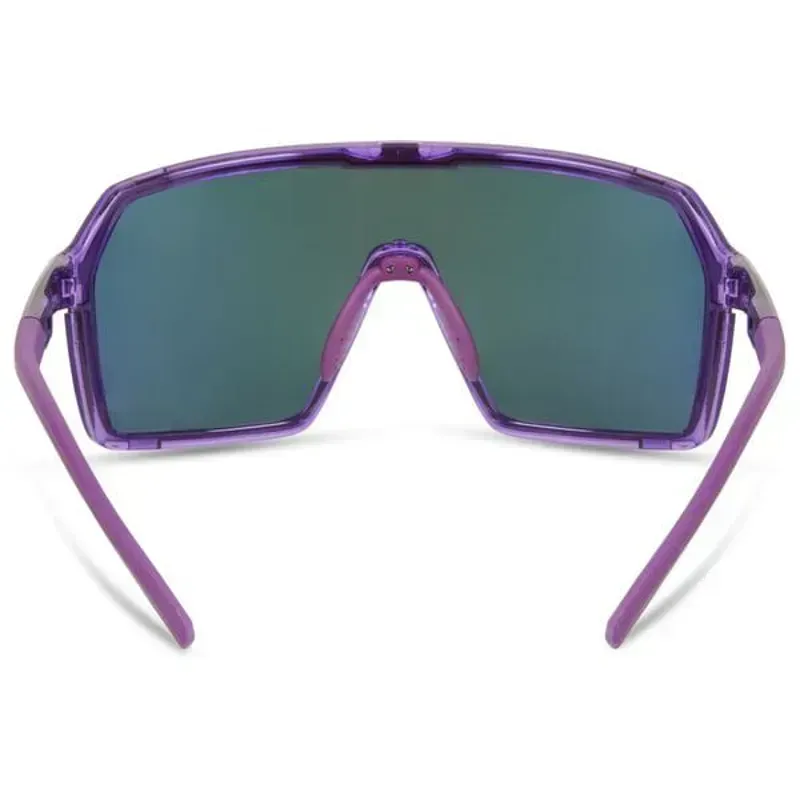 Madison Eyewear Crypto Crystal Gloss Sunglasses 3-pack in Purple Mirror/Amber/Clear-3