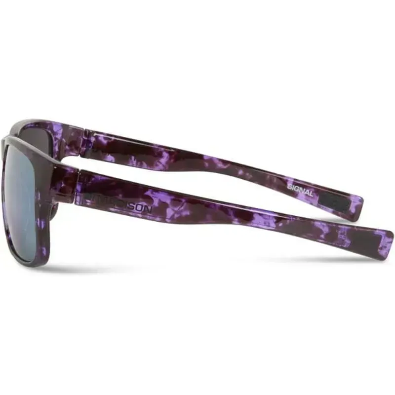 Madison Eyewear Signal Sunglasses in Tortoise/Purple Mirror Lens-1